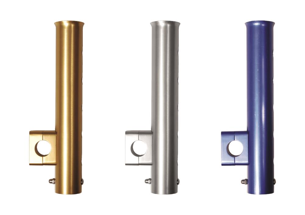 Wiggler aluminium boat rod holder