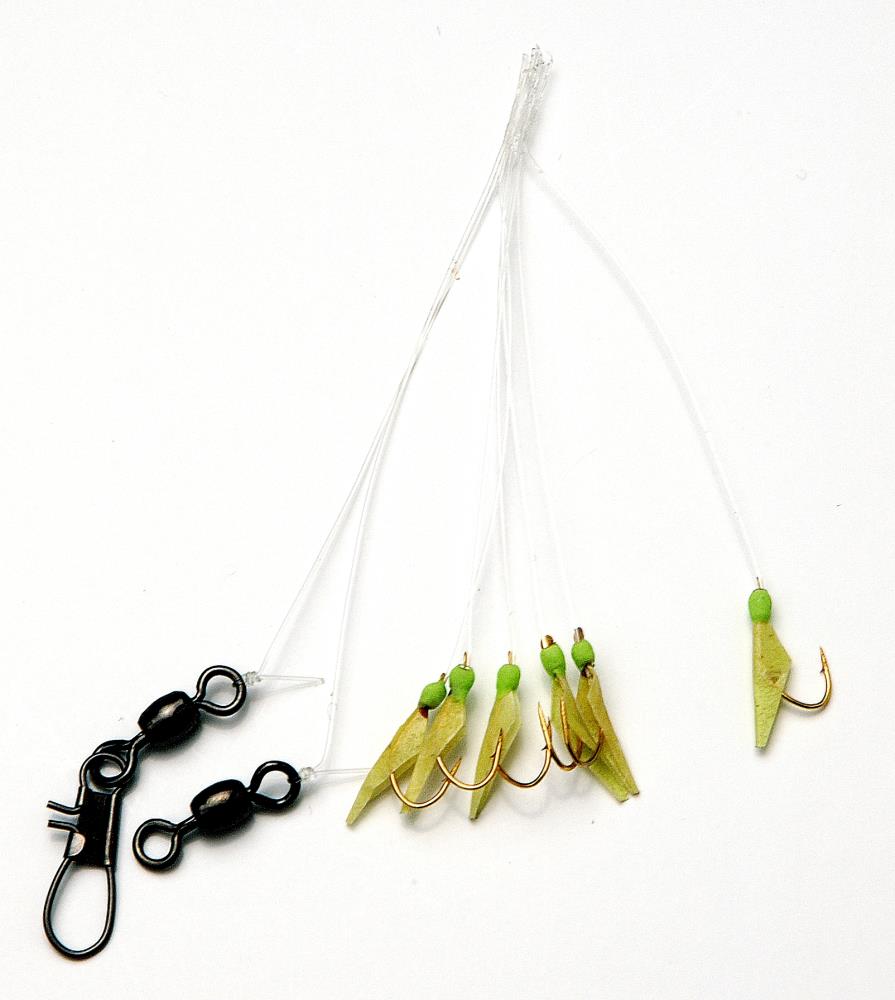 Behr herring system with self-luminous natural fish skin