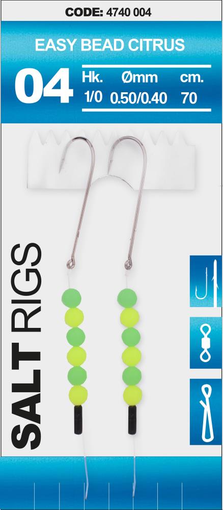 SPRO Salt Rig 4 - Easy Bead Citrus - Größe 4