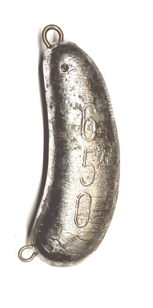 Kidney Lead with 2 Eyelets - Sinker - 200g