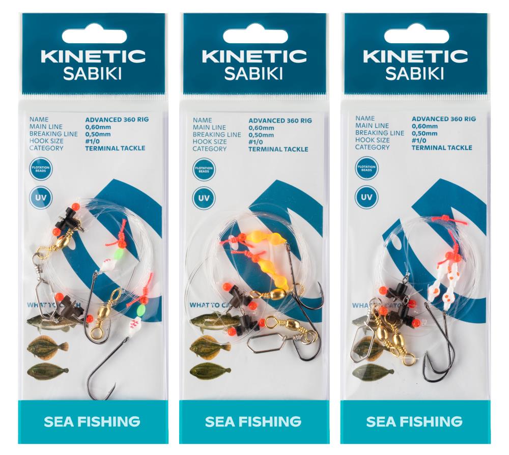 Kinetic Sabiki Advanced 360 Model II Rig