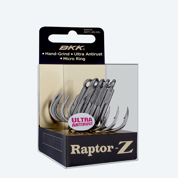 BKK RAPTOR-Z UA Treble Hooks - Size 1