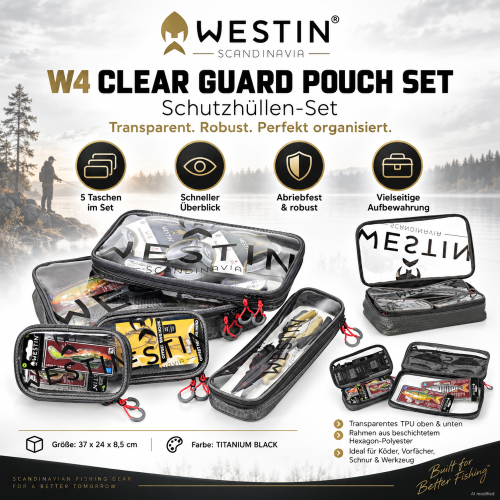 Westin W4 Clear Guard Pouch Set - Schutzhüllen-Set