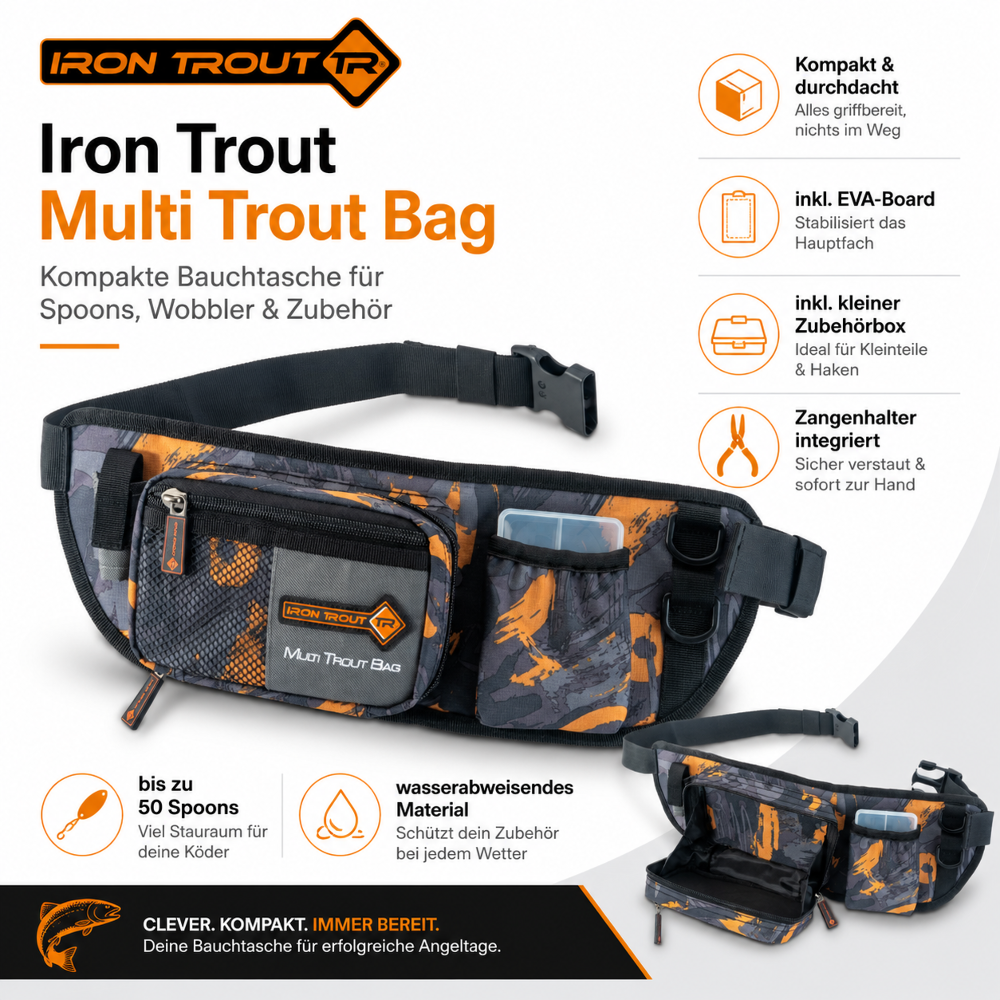 Iron Trout Multi Trout Bag - Bauchtasche