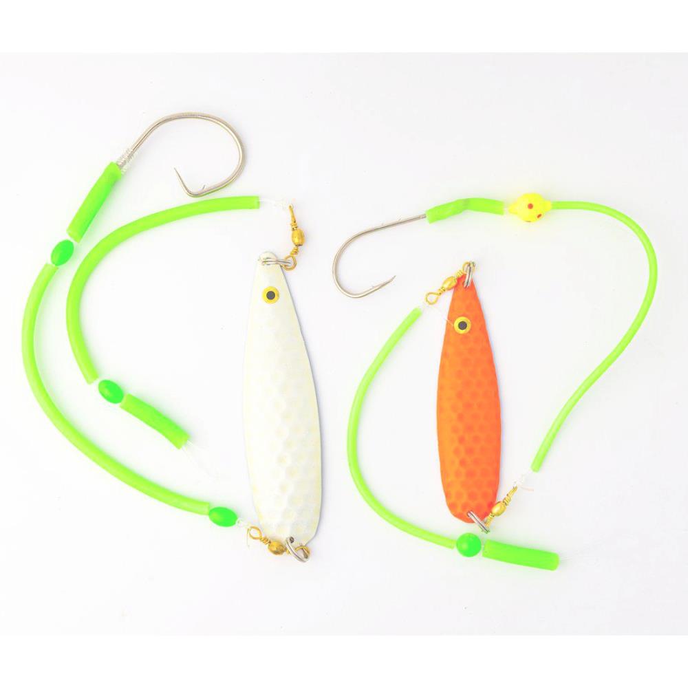 FLADEN 2x Leng- und Lumb Flatterspoon Vorfach