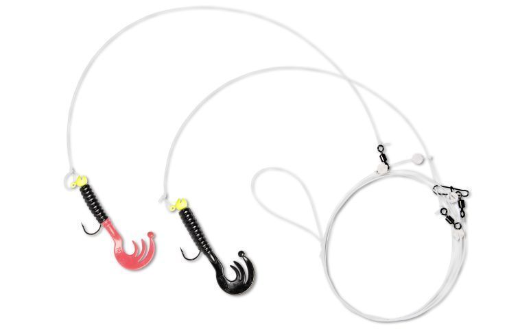 Zebco Trophy Cod Rig - Dorschvorfach-schwarz/schwarz-rot 40/60 - Teilung