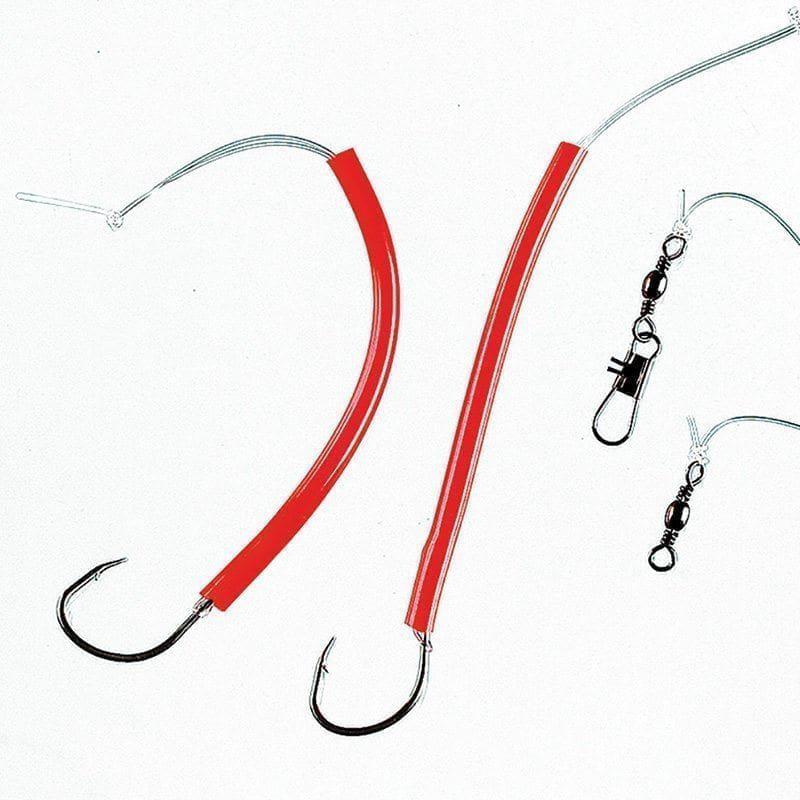 FLADEN Deadbait dogfish and ling rig 2 hooks size