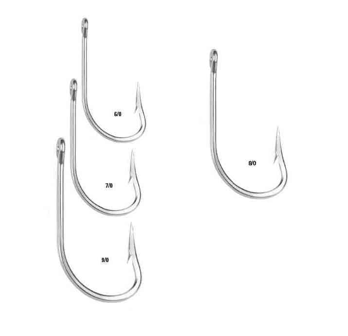 Mustad Sea Demon Hook - Big Game Hooks Box of 10 - 8/0