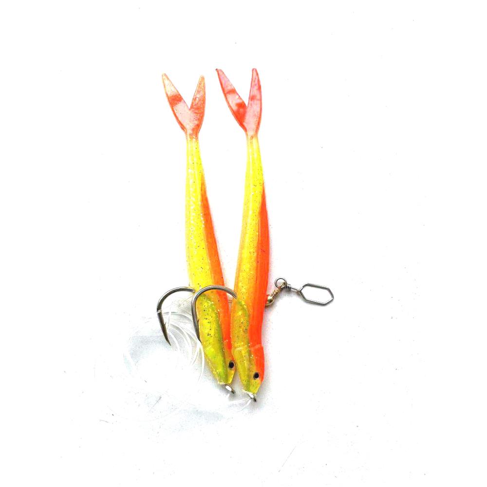 FLADEN Cod & Coalfish Rig Twintail - Yellow-Red