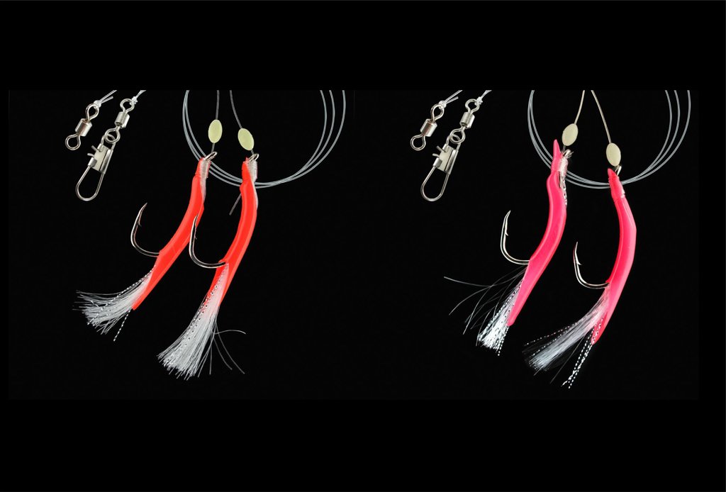 DEGA Pilk Rig with Tube and Glitter Threads