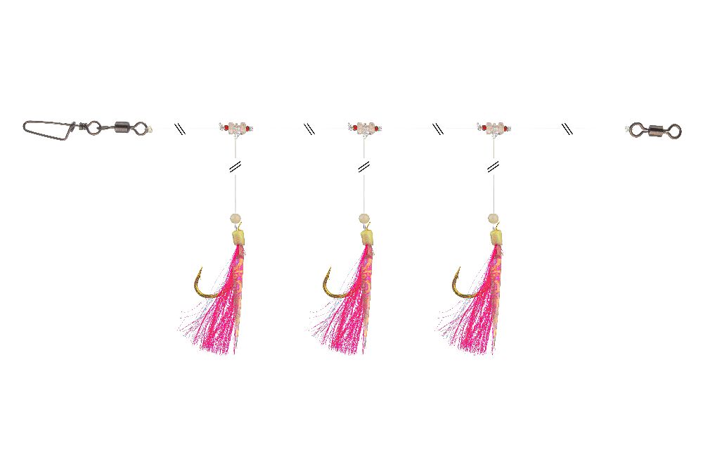 Daiwa Grandwave Cod and Coalfish Rig - pink