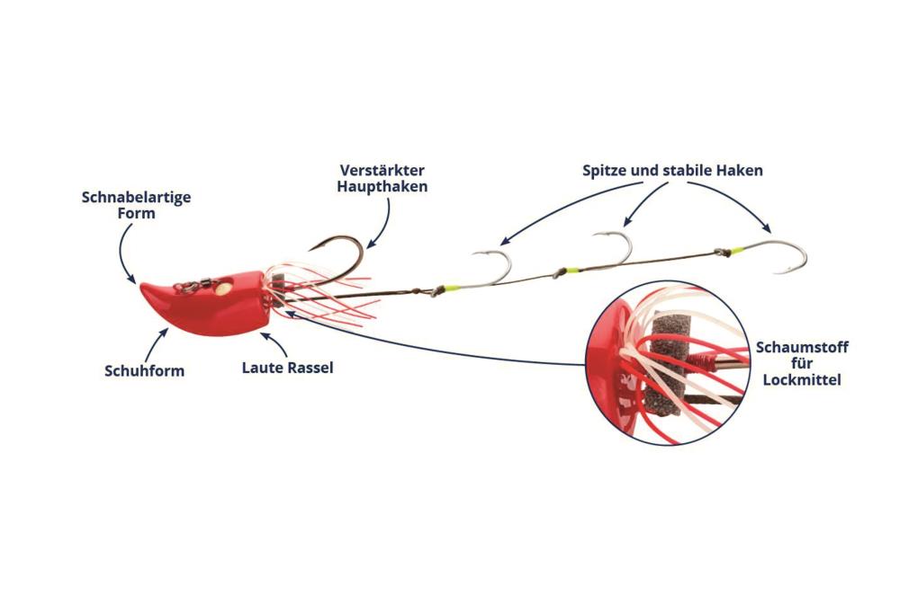 RAGOT Ragtenya XL - Tenya-Bait 80g - Red