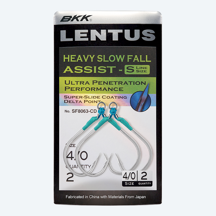 BKK SF Lentus S Slow Jigging Hooks - 3/0