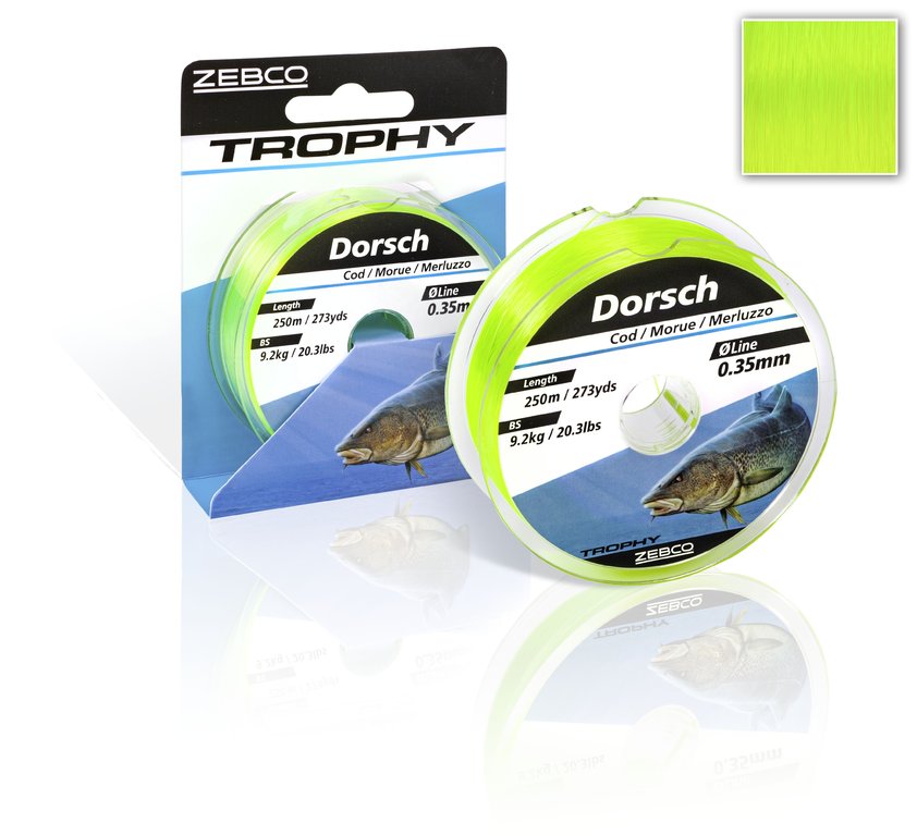 Zebco Trophy Dorsch - Schnur-0,35mm - 9,2kg