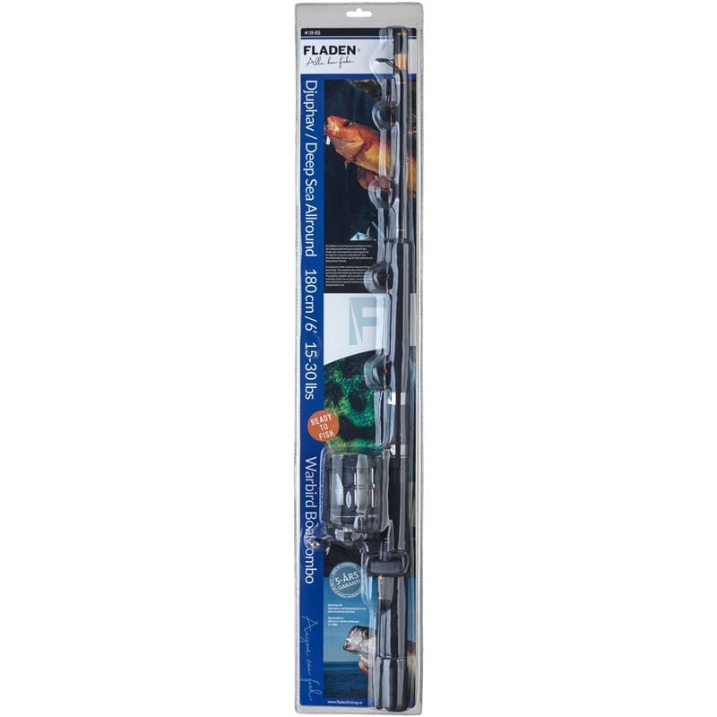 FLADEN Warbird Boat Deep Sea Allround Combo 180cm 15-30lbs