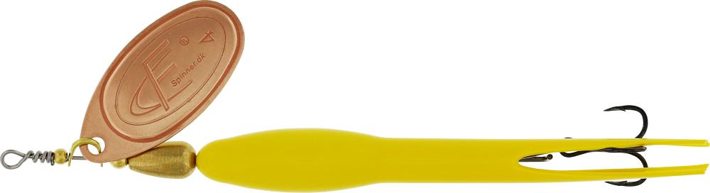 Westin FC Downstream Spinner 20g - Yellow / Copper Blade