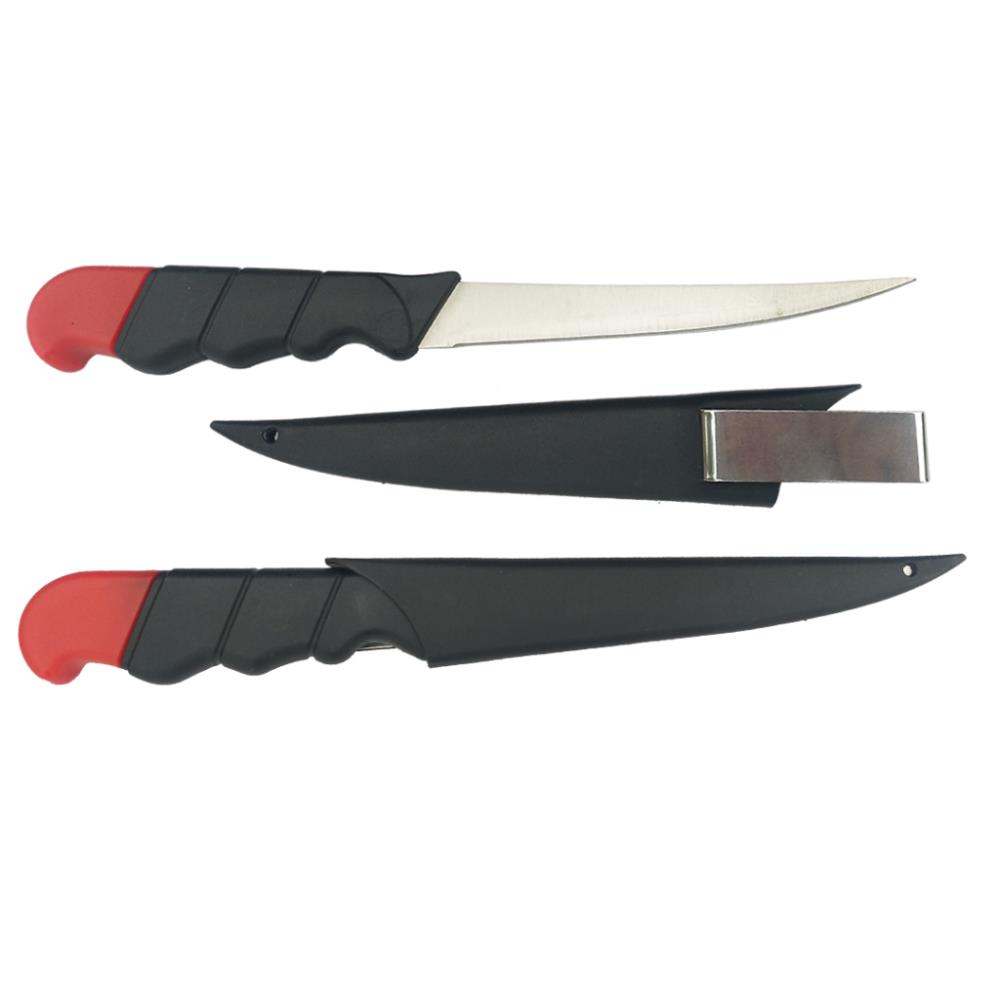 Jenzi fillet knife with sheath and flexible blade