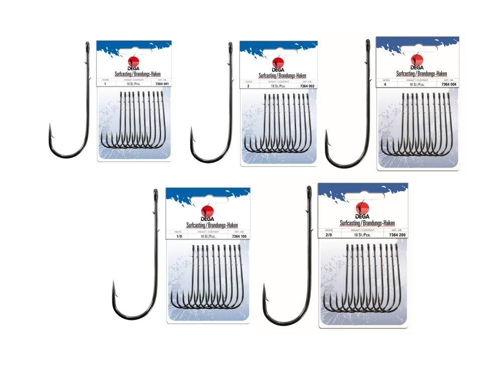 DEGA Surfcasting Hooks