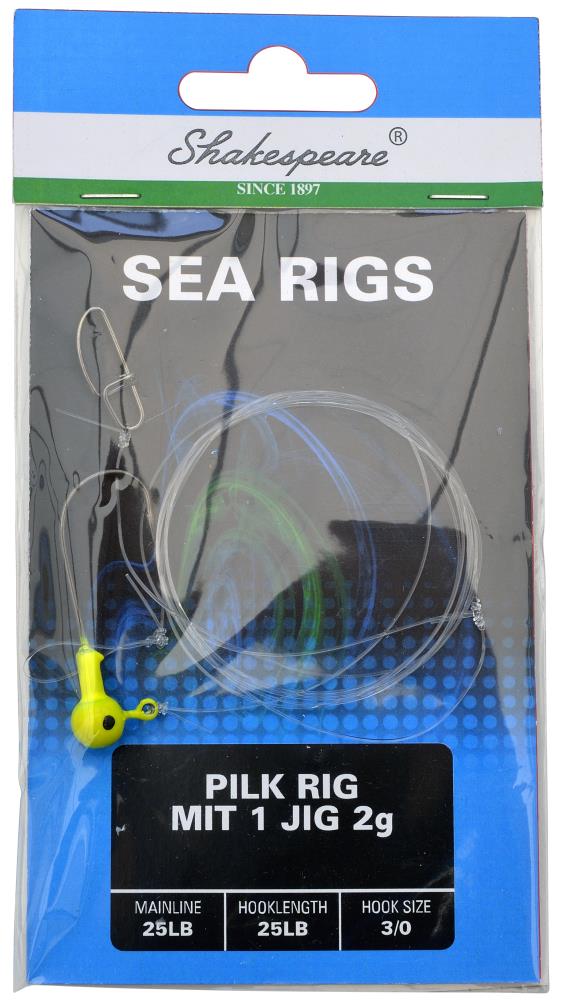 Shakespeare Sea Pilk Rig with 1 bycatcher 3/0