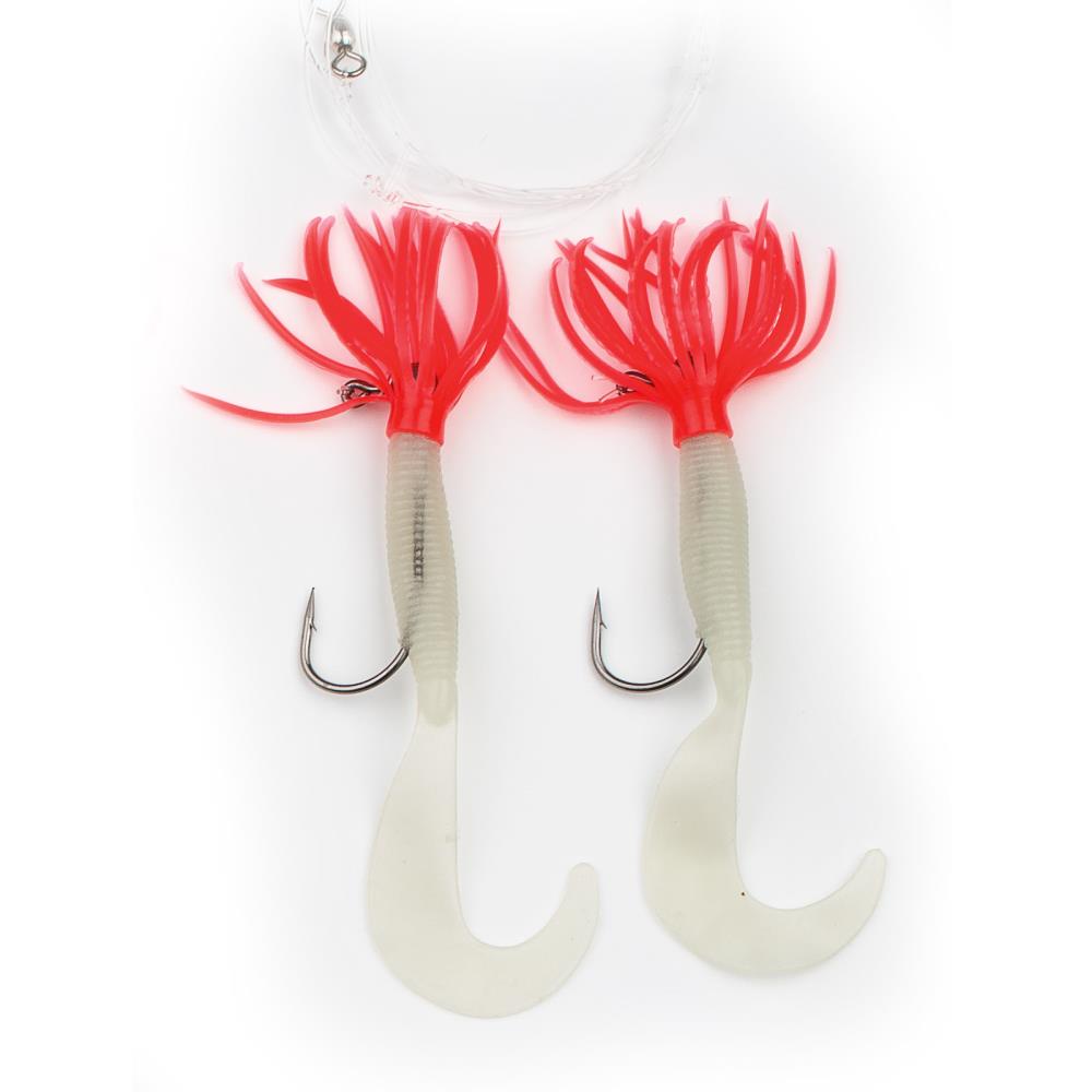 Seabehr Tentakel-Twister Jigsystem glo-red
