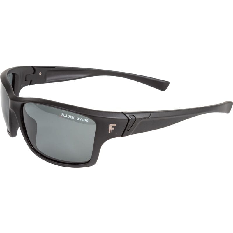 FLADEN Polarized sunglasses matt black. grey lens