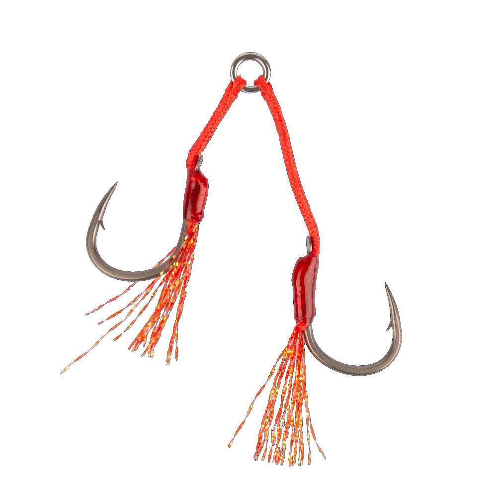 Mustad Alpha Light Double Assist Rig - Size 1