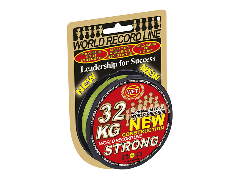 WFT KG STRONG EXACT Chartreuse - 0,32mm - 51kg - 550m