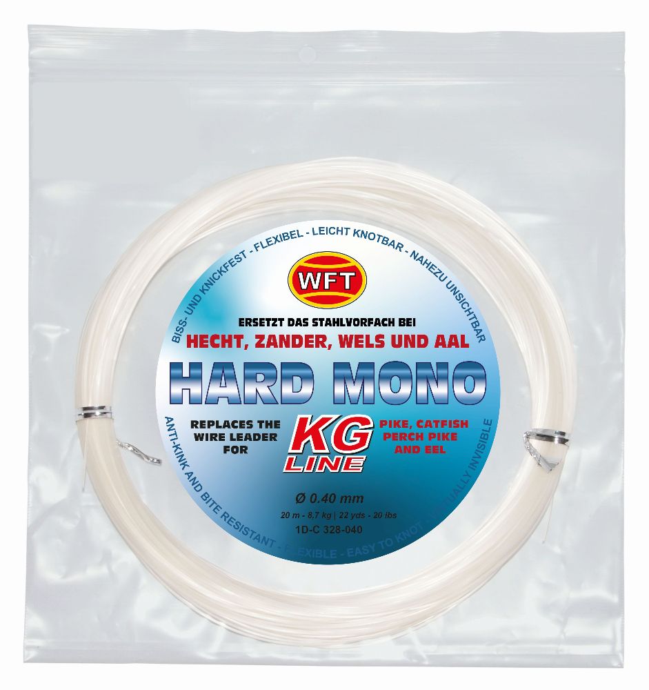 WFT Hard Mono Line KG – 20 m - 0.32 mm – 7.9 kg