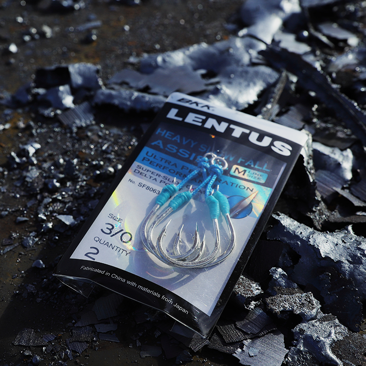 BKK SF Lentus S Slow Jigging Hooks - 3/0