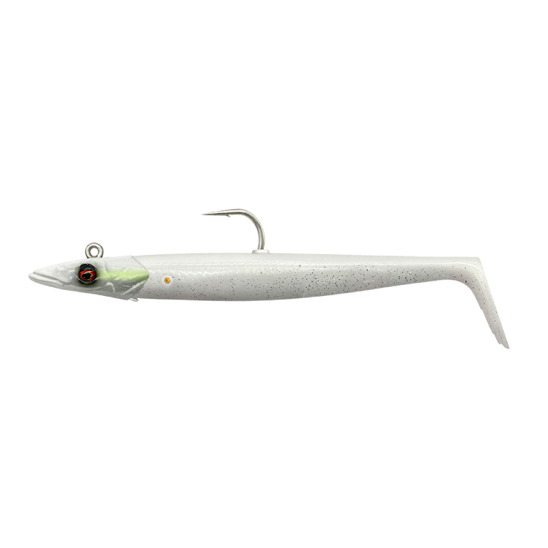 SAVAGE GEAR Sandeel V2 - 14cm - Pearl White Silver