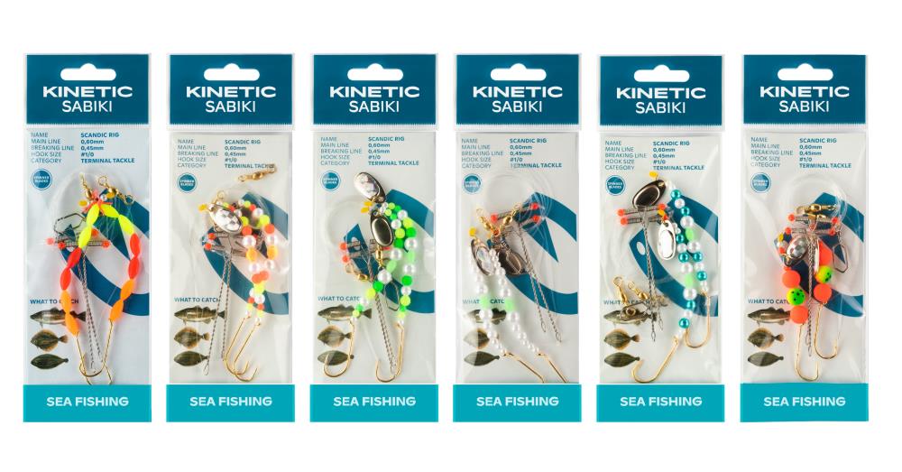 Kinetic Sabiki Scandic Rig