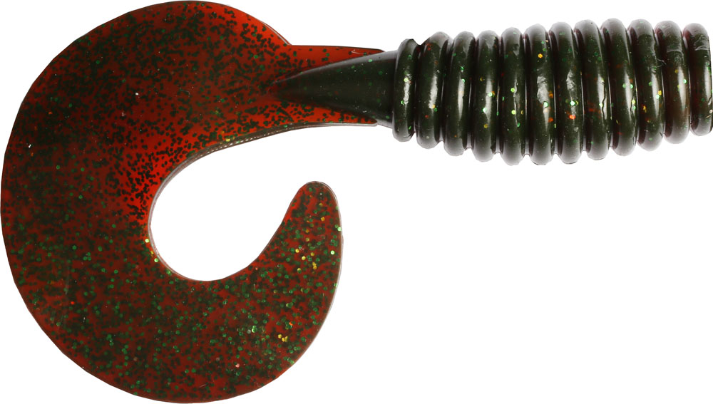 Wiggler Nordkyn Body - Giant Twister Tail - Motor Oil