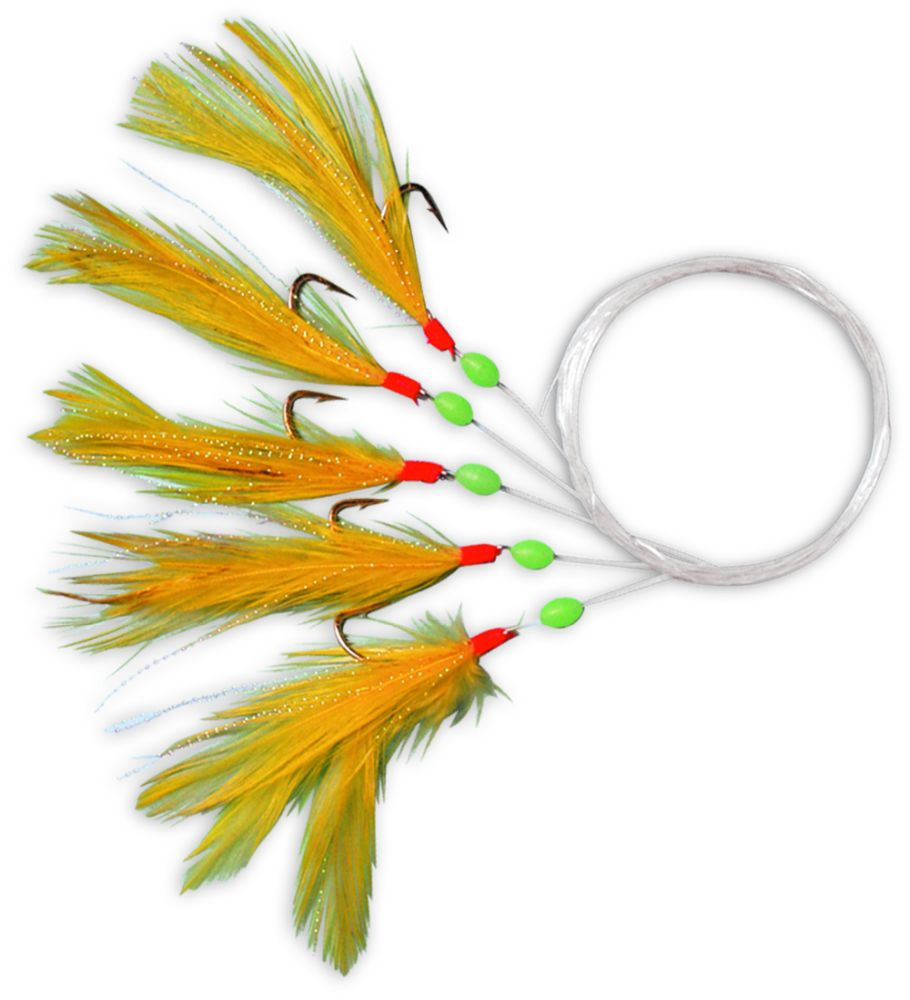 ZEBCO Z-SEA Mackerel Rig 1/0 with feathers