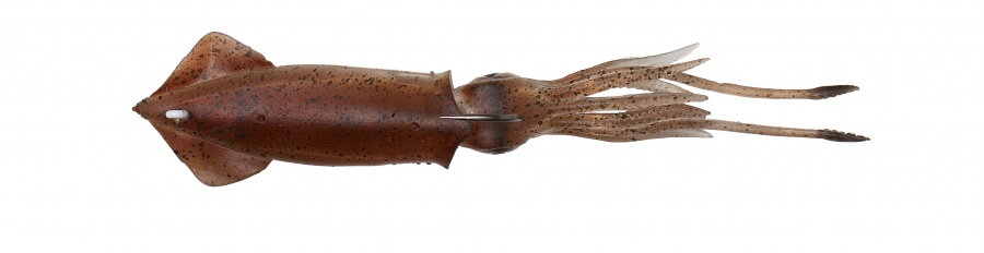 Savage Gear 3D TPE Swim Squid 1 pc. - 63g - brown eye