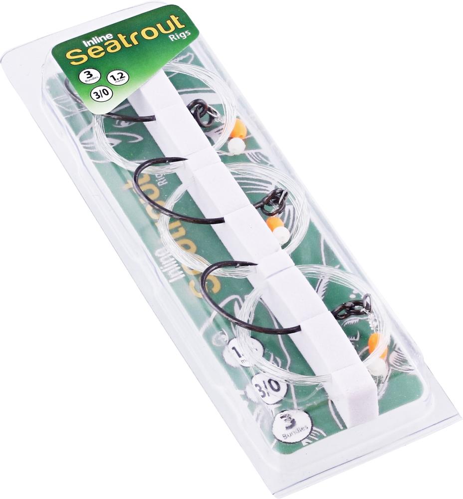 Westin Inline Seatrout Rig - Single Hooks Size 1