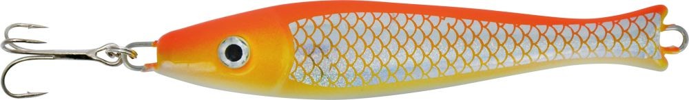 Zebco Ruby Head Pilker Lead-Free Orange - Silver 75g