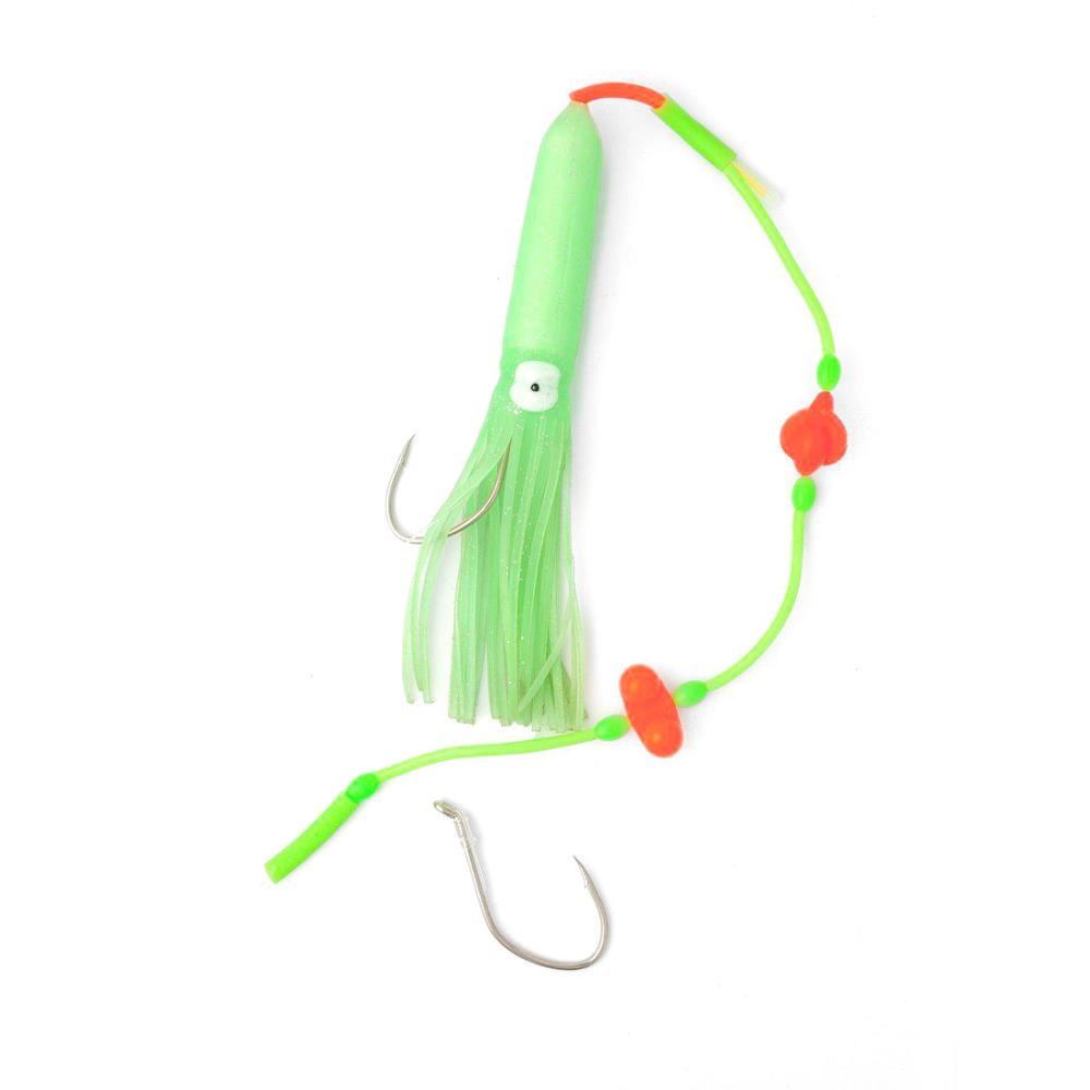 FLADEN Ling and Cod single octopus double hook Rig