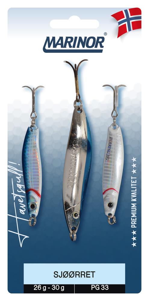 MARINOR Sjøørret - Meerforellen-Set 26-30g