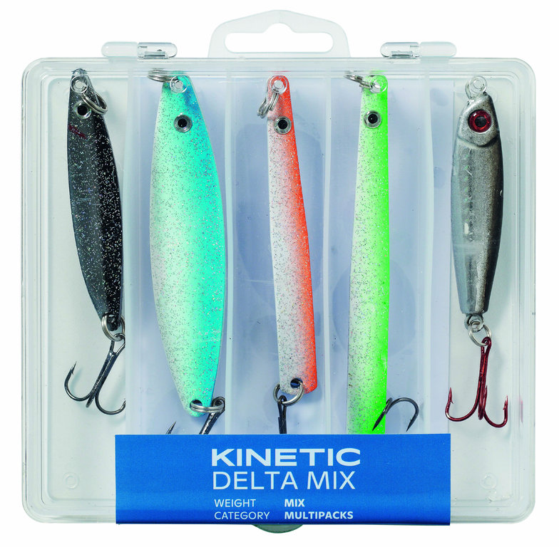 Kinetic Delta Mix - Seatrout-Spoon-Pirk-Set 5 pcs.