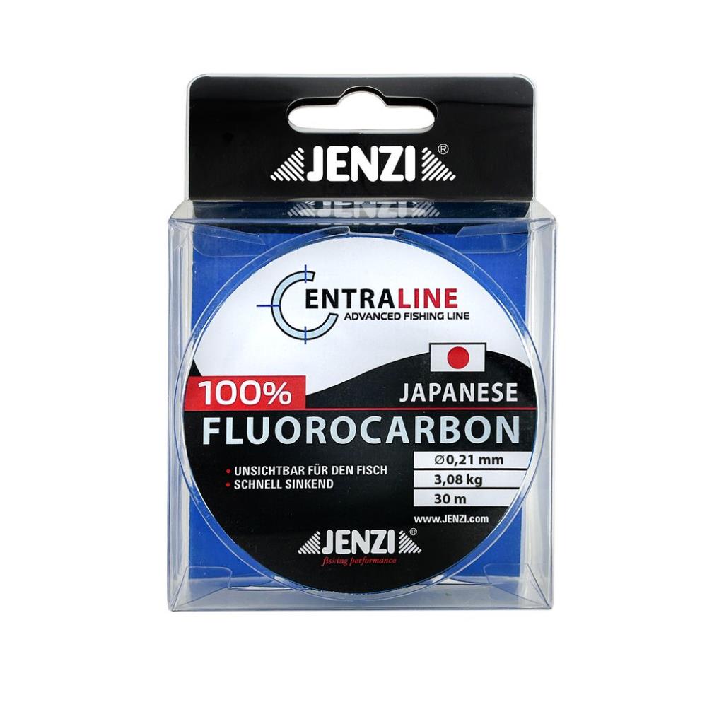 Jenzi Fluorocarbon Schnur 0,21mm - 3,08kg - 30m