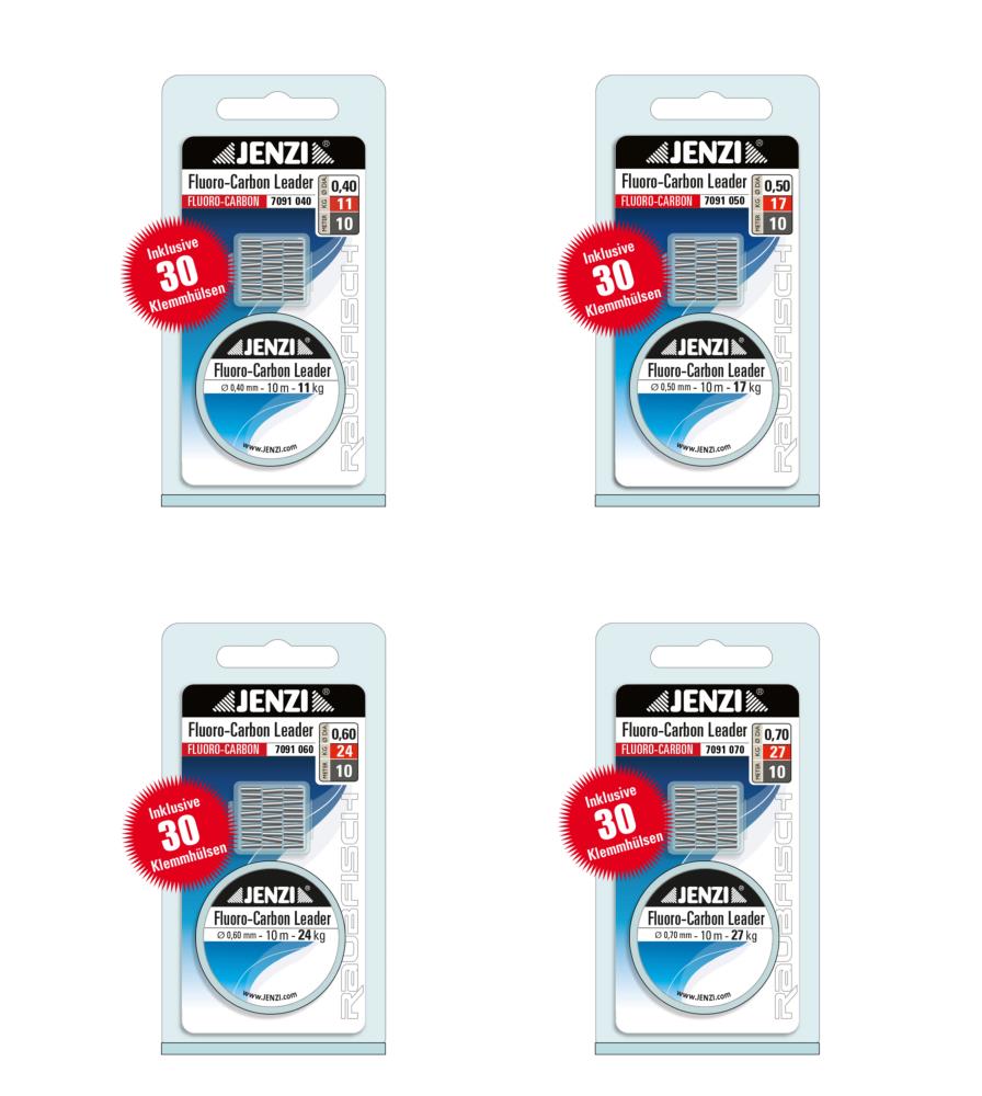 Fluorocarbon Leader incl. Sleeves