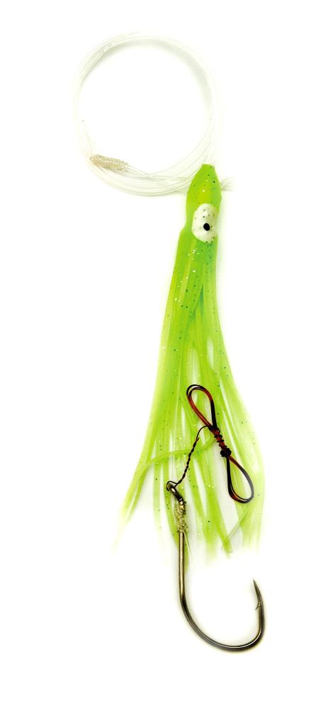 Behr Natural Bait Leader with Octopus 6/0 - Fluo