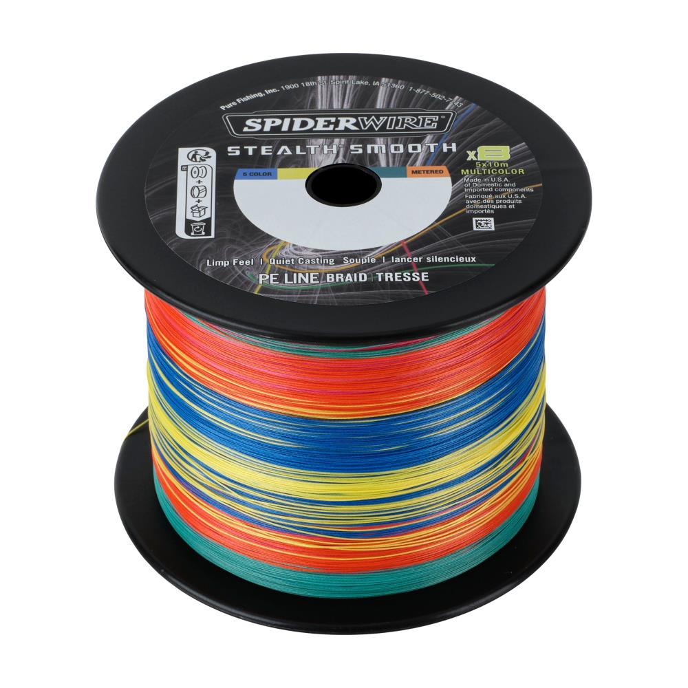SPIDERWIRE Stealth Smooth 8 multicolour Bulk Spool 25m