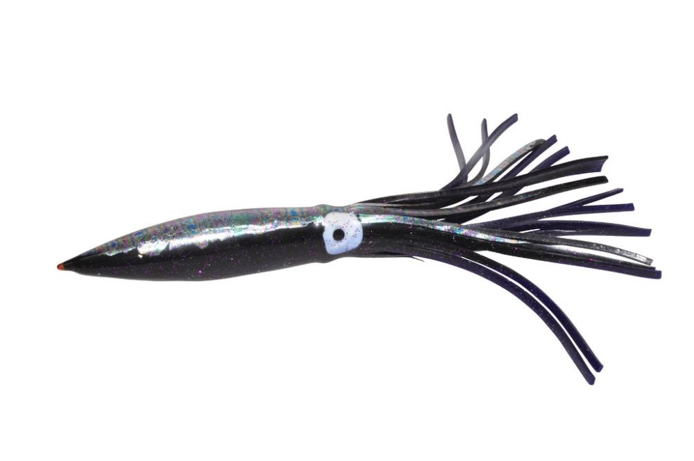 Eisele Sea Fishing Hogy Octopus 15cm - Black - Pack of 2