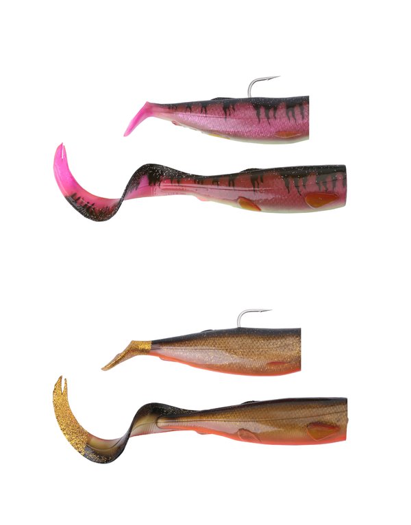 Savage Gear Cutbait Herring Ersatzschwänze 2er-Red Fish25cm