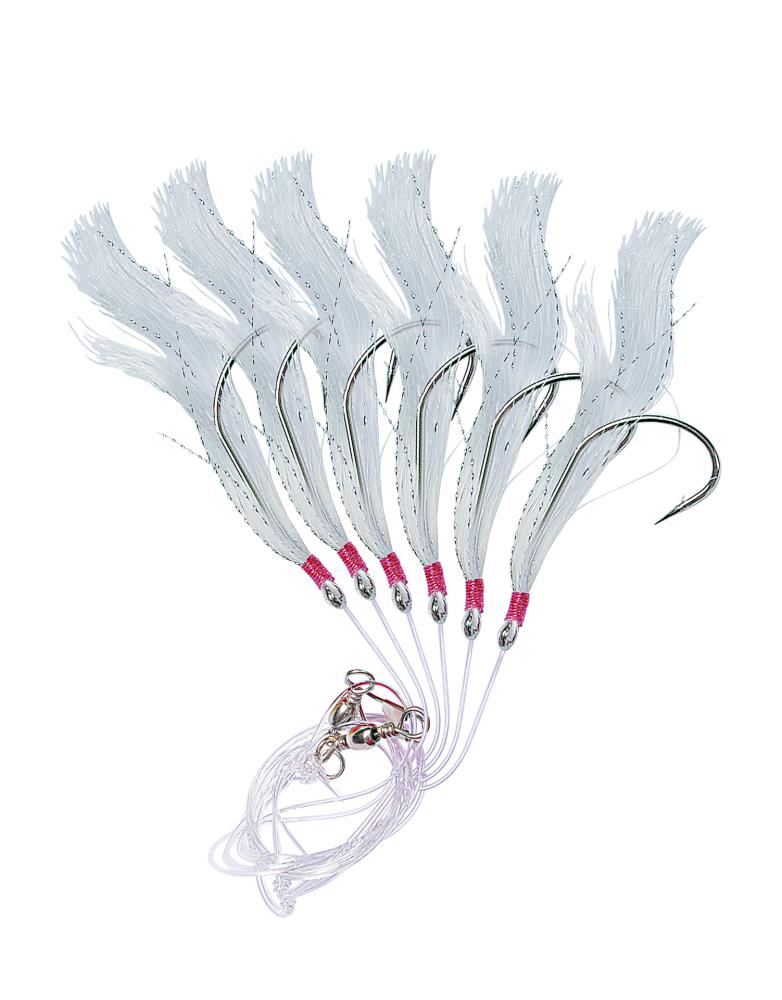 MARINOR Glitterhekle 4/0 - Feder-Rig