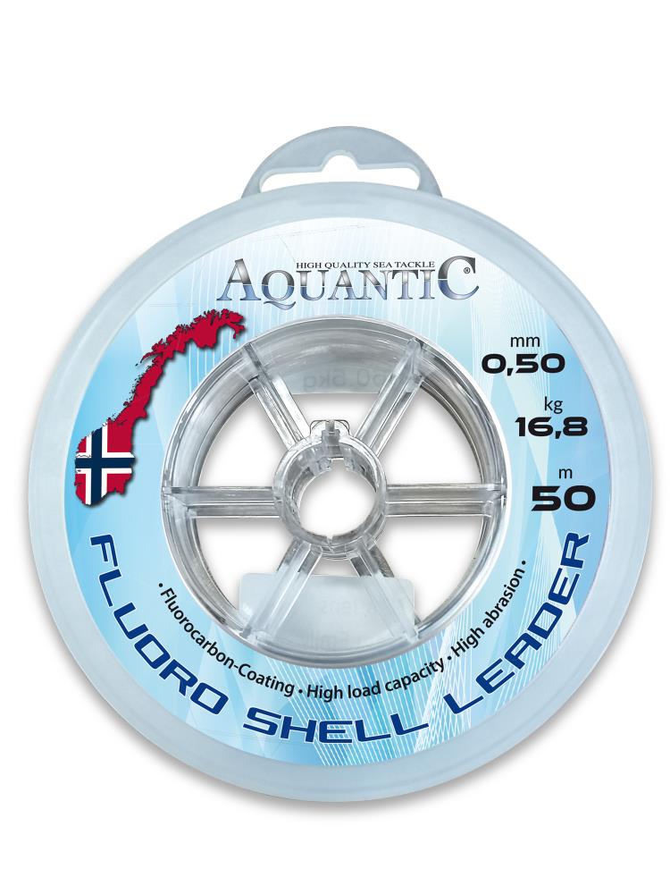 AQUANTIC Fluoro Shell Leader 0,50mm - 16,8kg