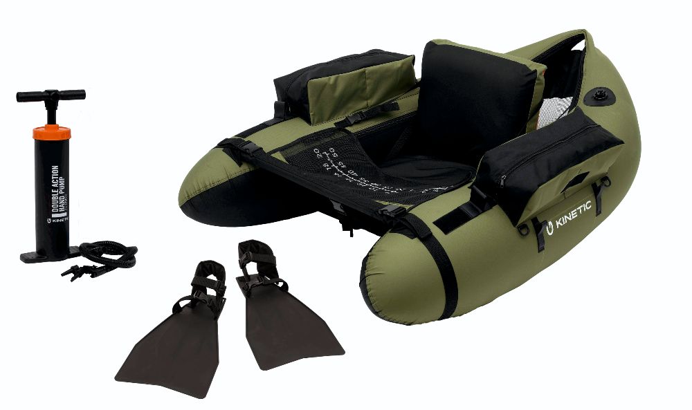 KINETIC Fish Hunter Float Tube Combo - Belly Boot Combo