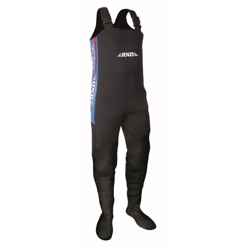 JENZI Neoprene-Wader "fishing" with footies