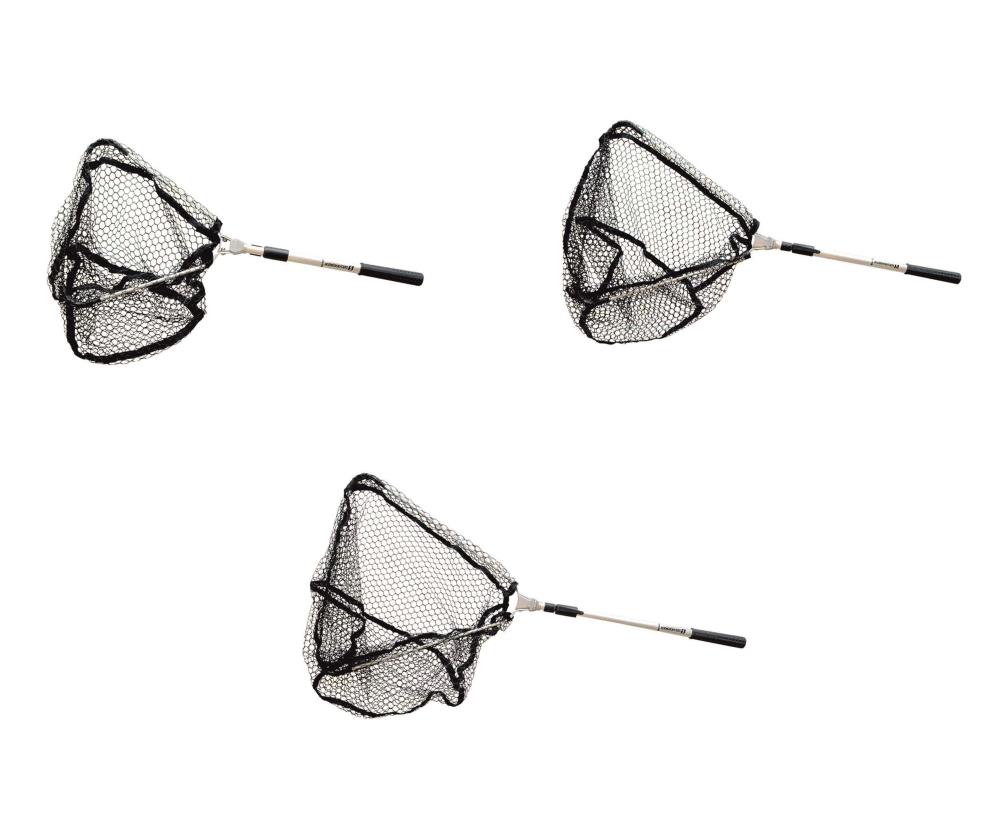 Solvkroken telescopic landing net with rubber net